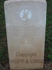 Dar Es Salaam War Cemetery - Serfontein, Jan Lodewyk